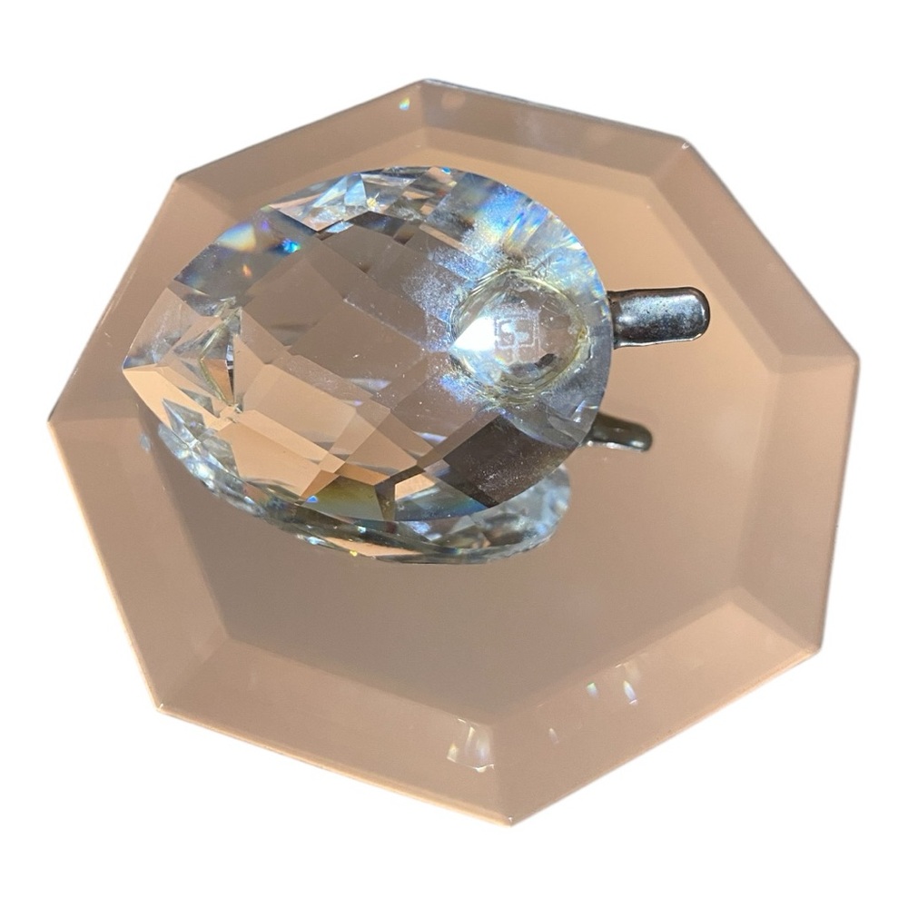 Vintage SWAROVSKI Mini Duck Retired Faceted Crystal Number 010032 MINT - Picture 9 of 9